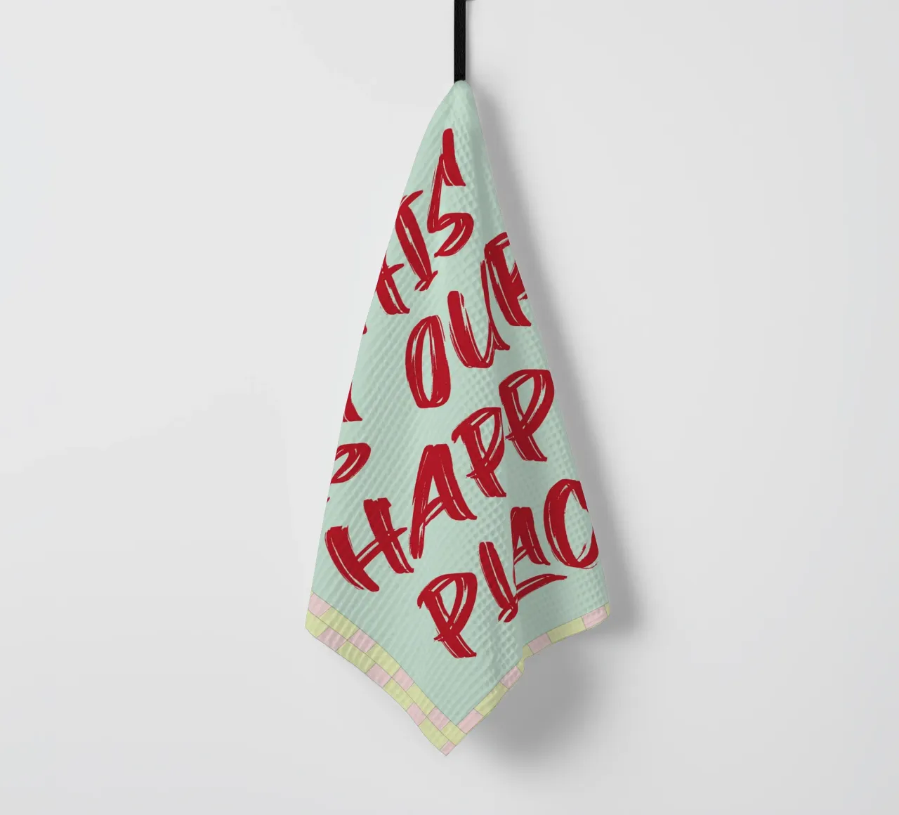 C'est notre lieu de prédilection torchon de Rawghenee