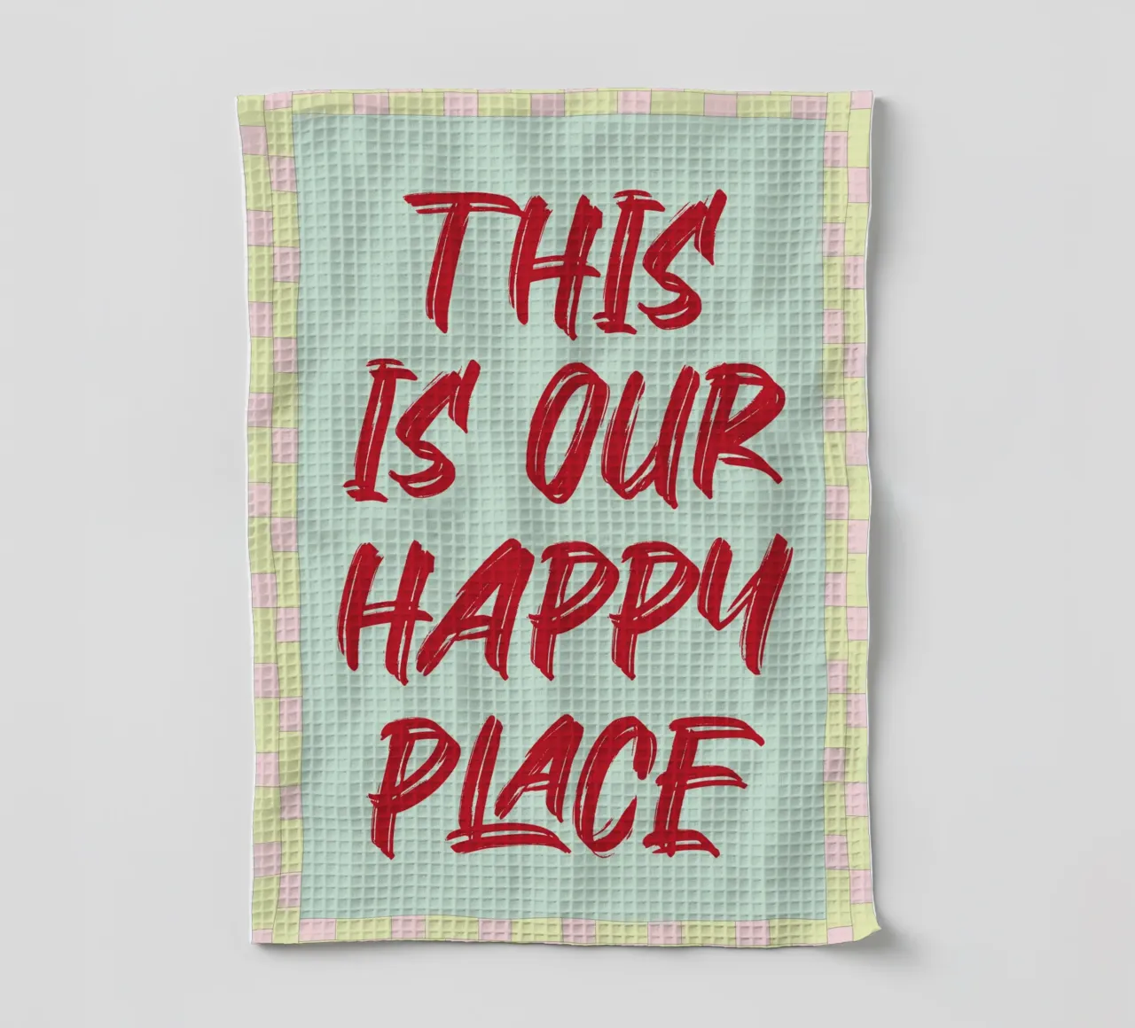 C'est notre lieu de prédilection torchon de Rawghenee