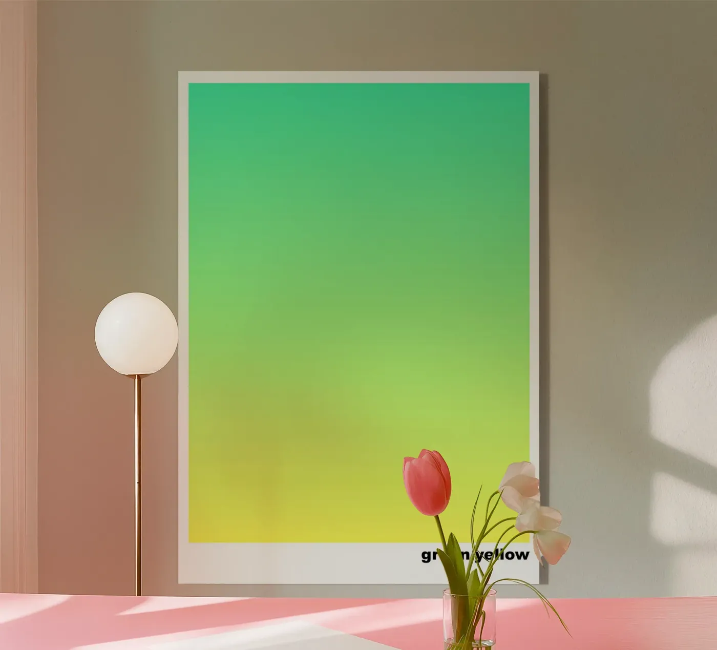 green/yellow Acryl-Glas von lookingforsunrays