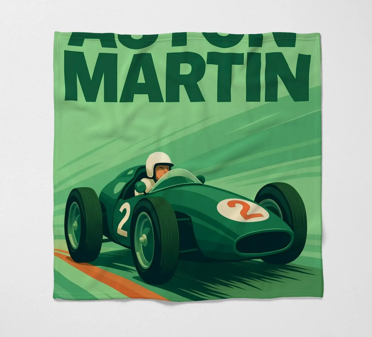 Oldtimer Fleecedecke von Rawghenee