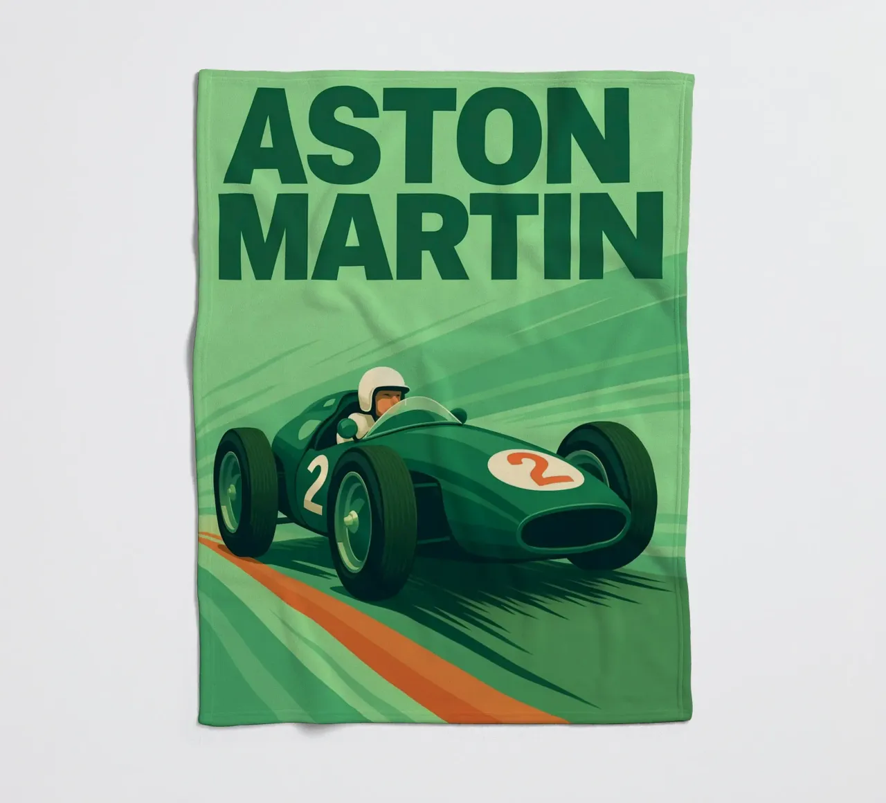 Oldtimer Fleecedecke von Rawghenee