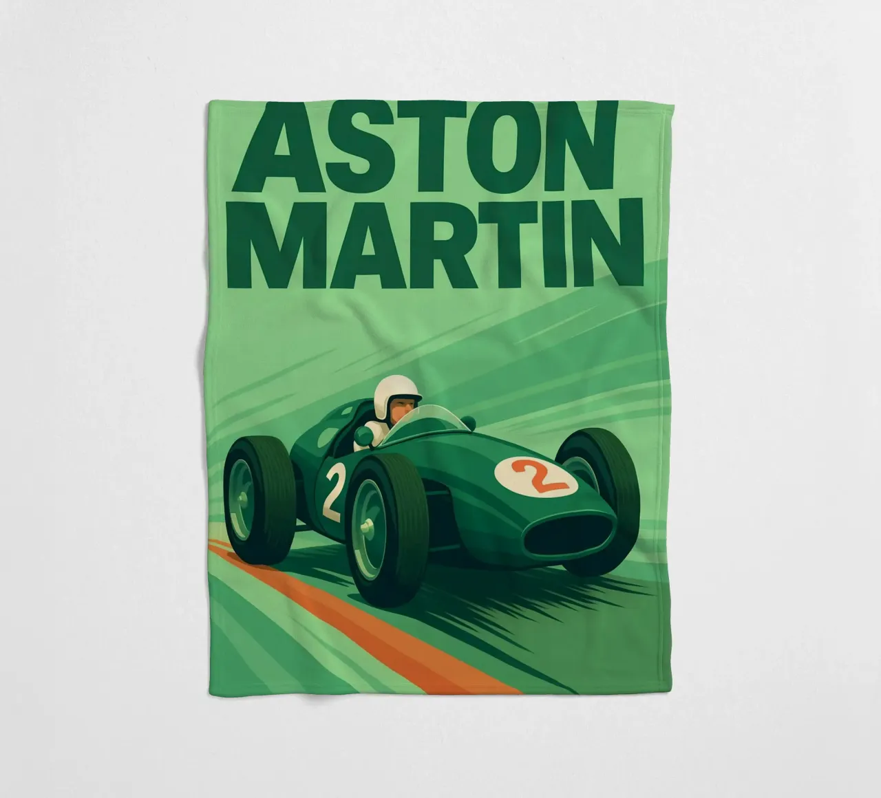 Oldtimer Fleecedecke von Rawghenee