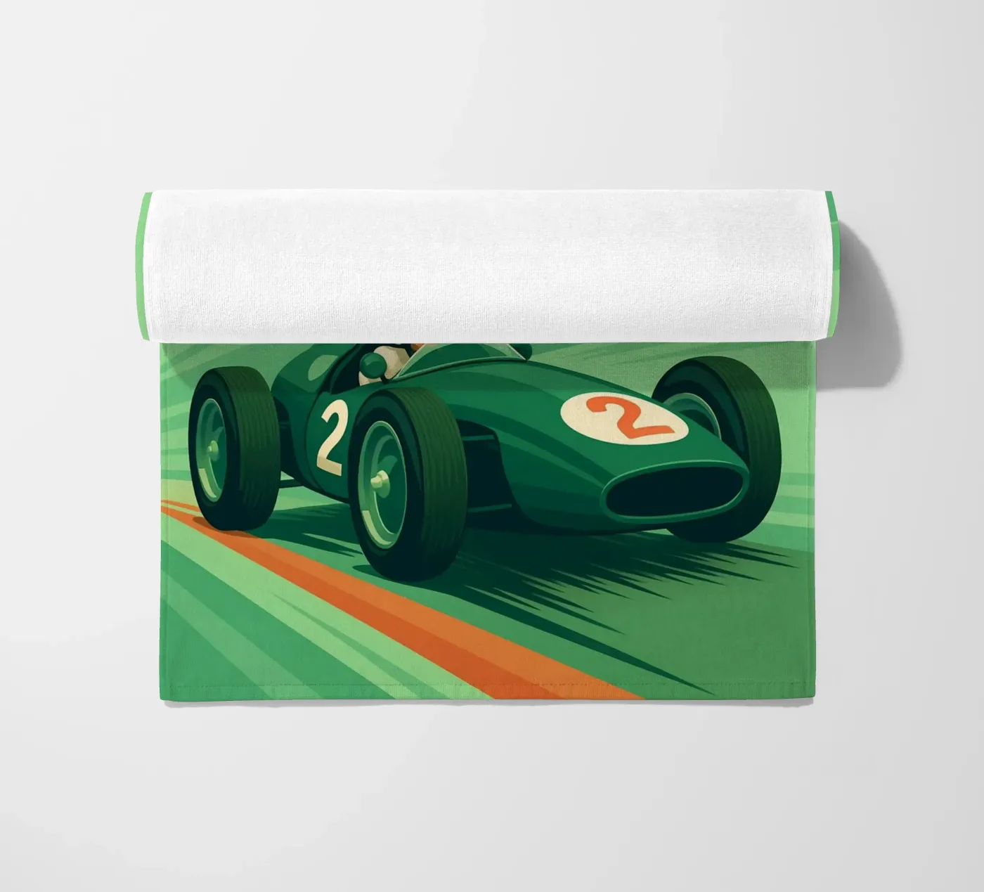 vintage car Strandtuch von Rawghenee