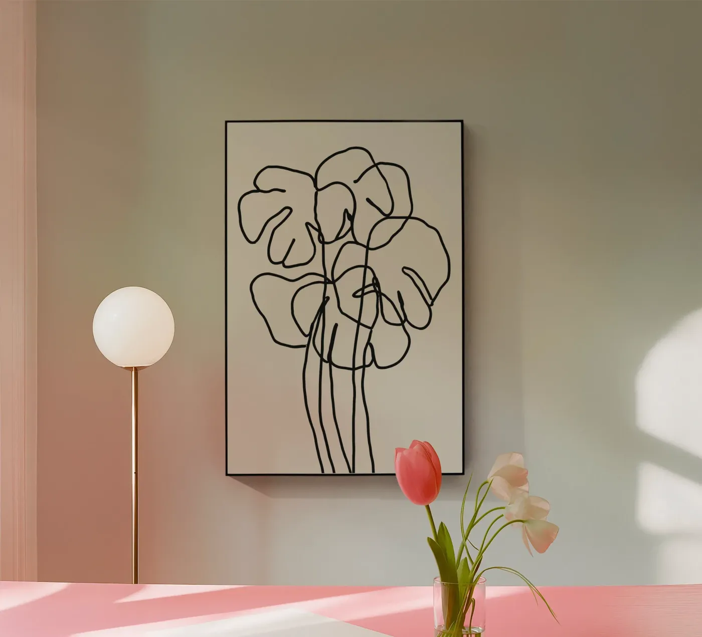 Echo Lines No 44 Acryl-Glas von treechild