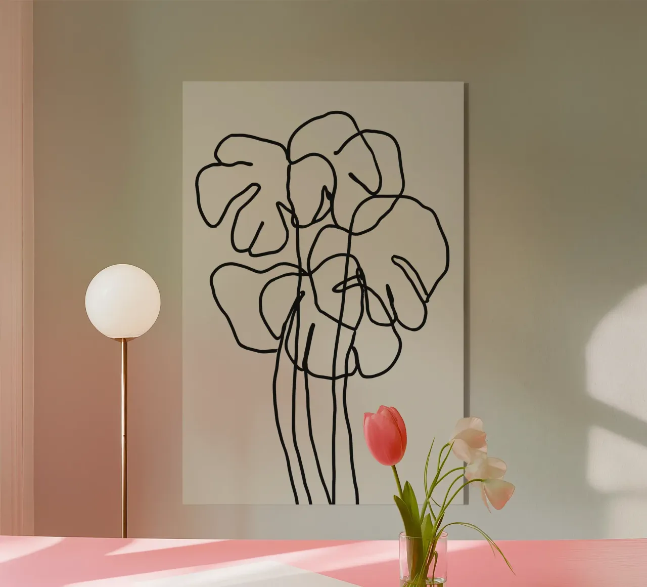 Echo Lines No 44 acrylic glass by treechild