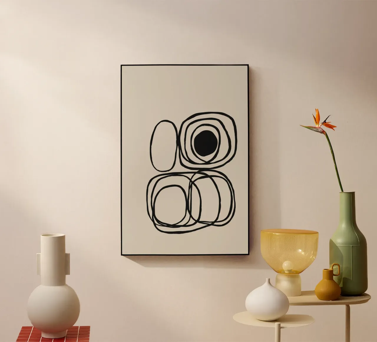 Echo Lines No 46 acrylic glass by treechild