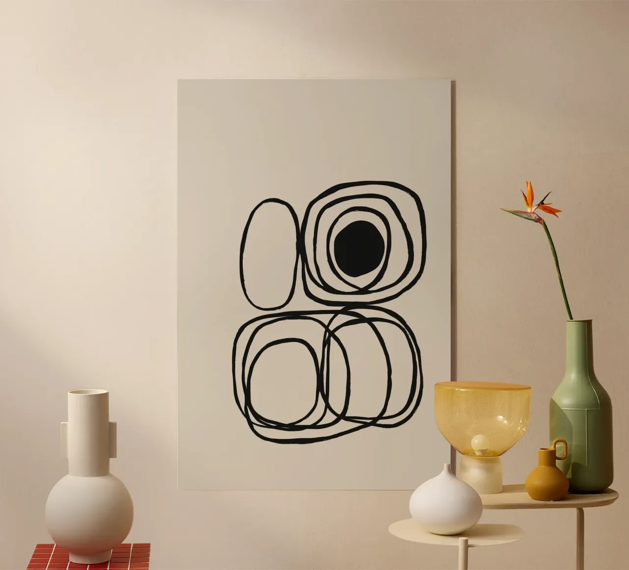 Echo Lines No 46 acrylic glass by treechild