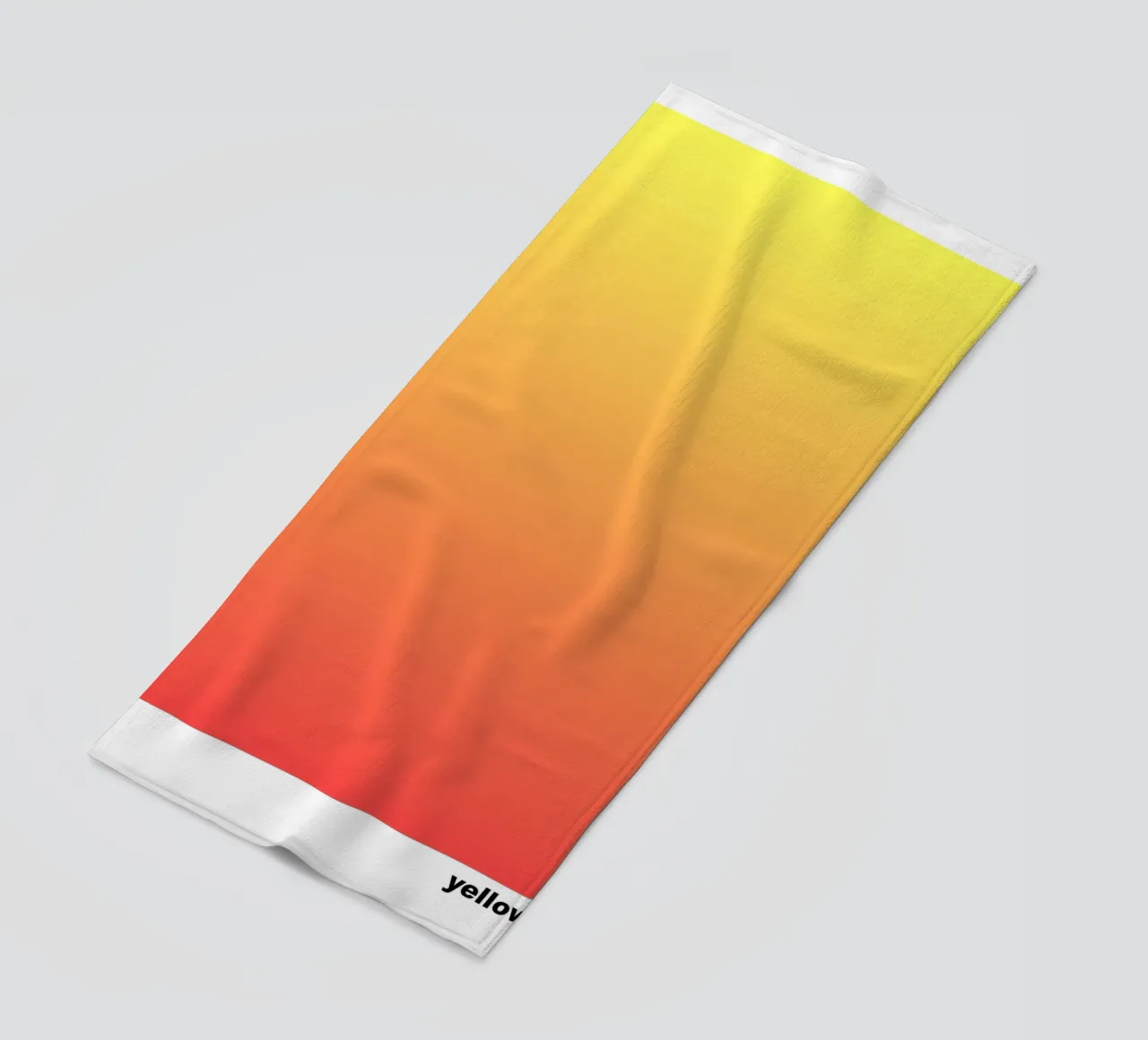 yellow/red telo mare da lookingforsunrays