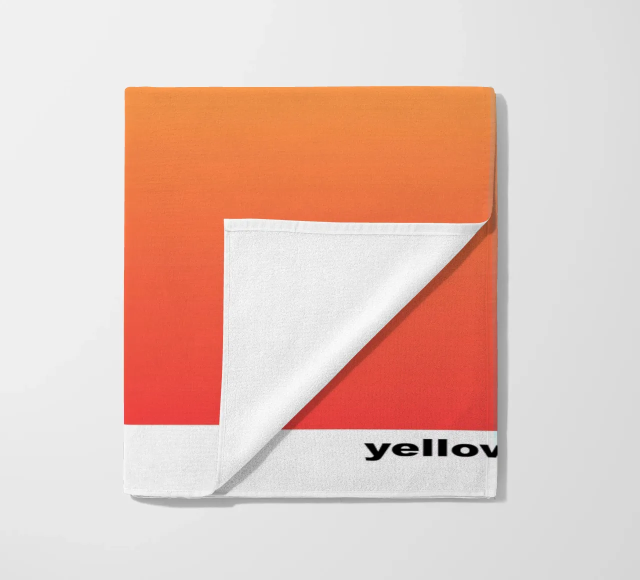 yellow/red telo mare da lookingforsunrays