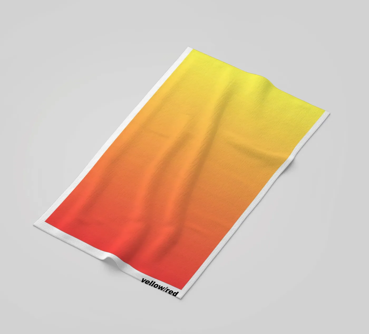 yellow/red telo mare da lookingforsunrays