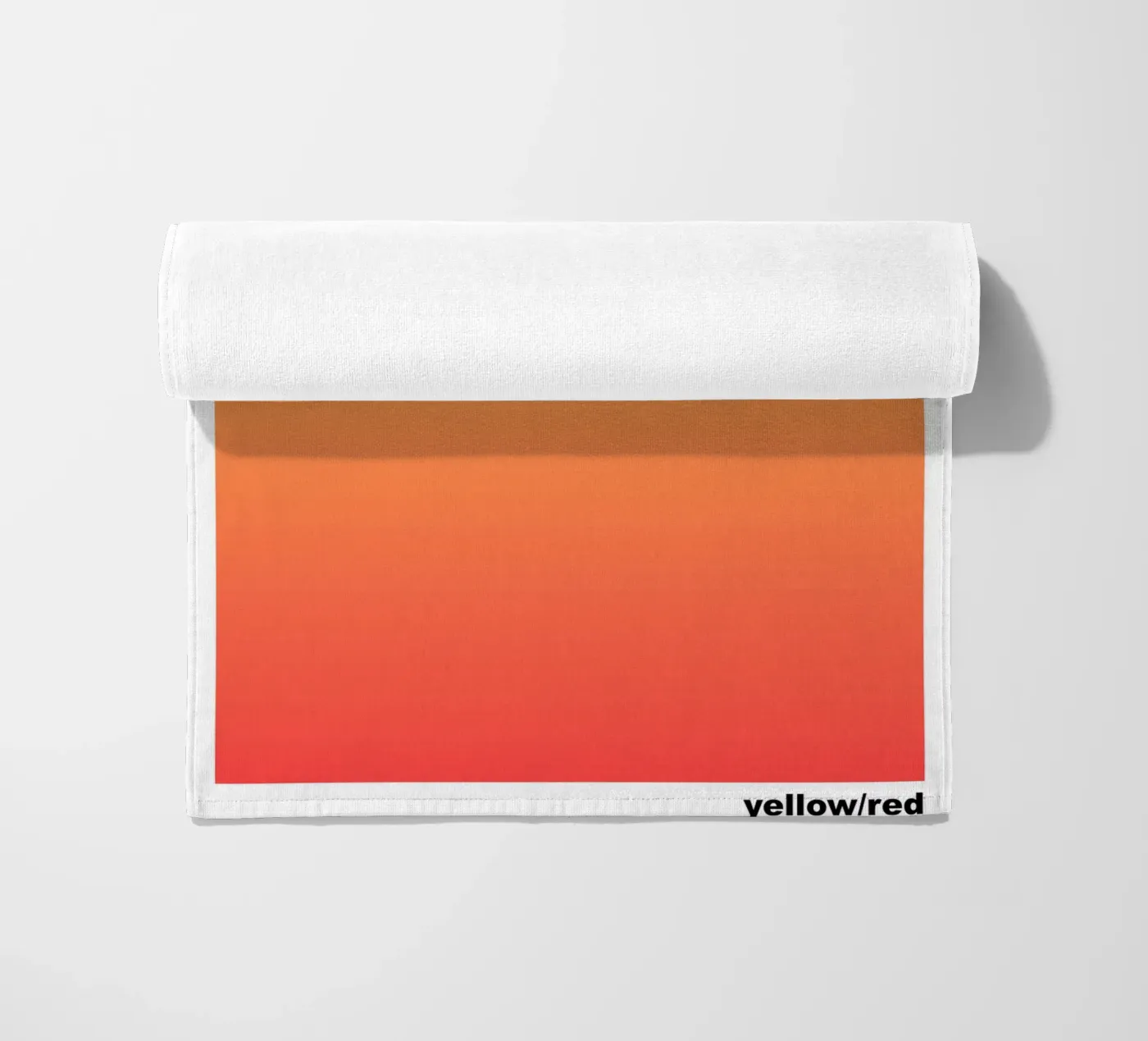 yellow/red telo mare da lookingforsunrays