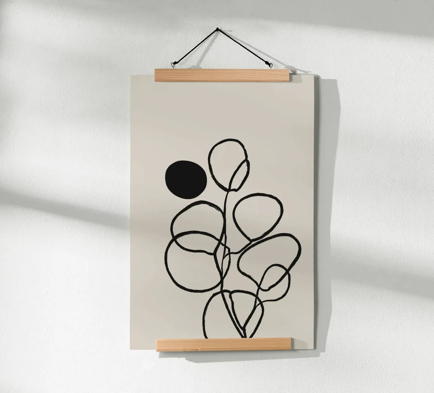 Echo Lines No 48 Poster von treechild