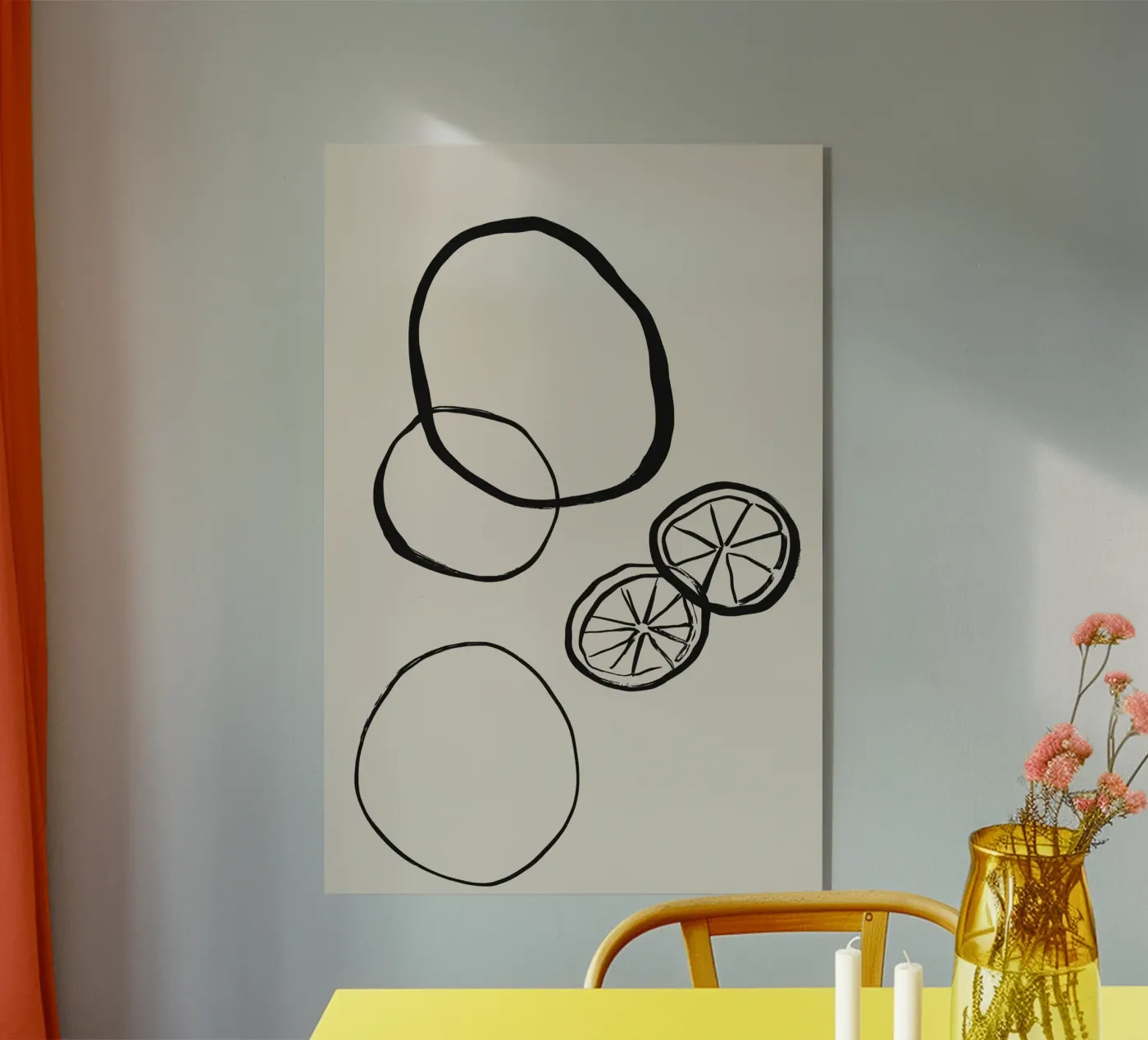 Echo Lines No 49 acrylic glass by treechild