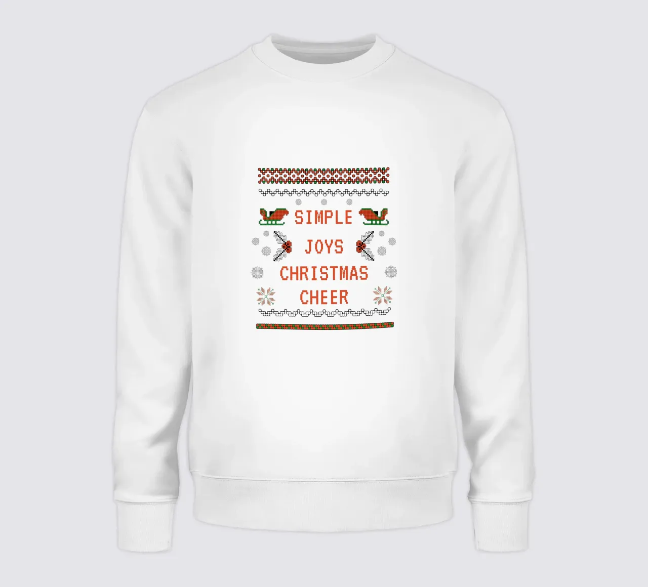 SIMPLE JOYS CHRISTMAS CHEERS sweatshirt by Christmas Gift Shop