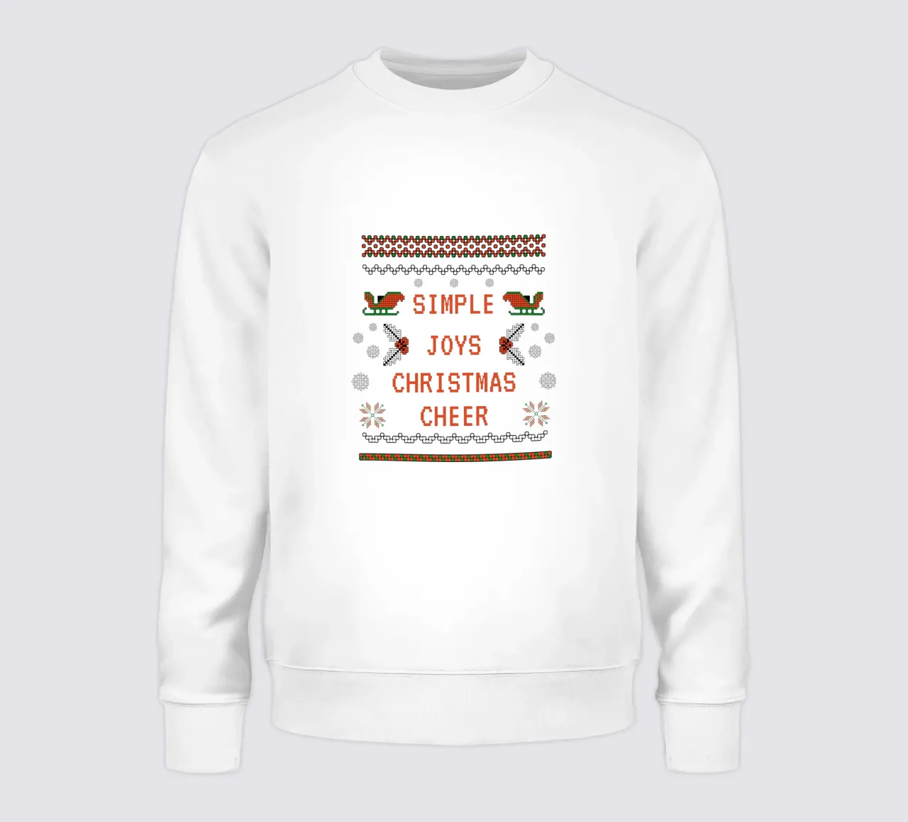 SIMPLE JOYS CHRISTMAS CHEERS felpa da Christmas Gift Shop