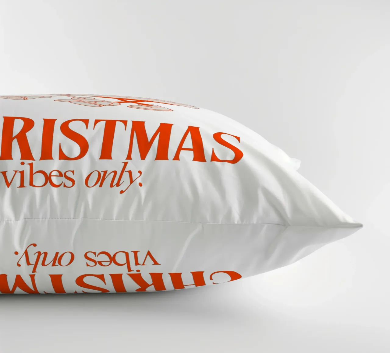 CHRISTMAS VIBES ONLY cuscino da Christmas Gift Shop