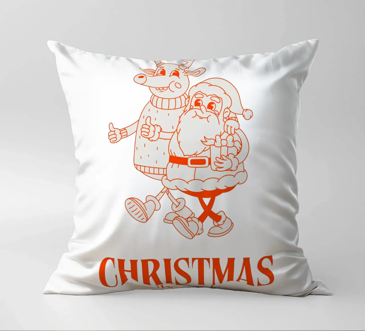 CHRISTMAS VIBES ONLY cuscino da Christmas Gift Shop