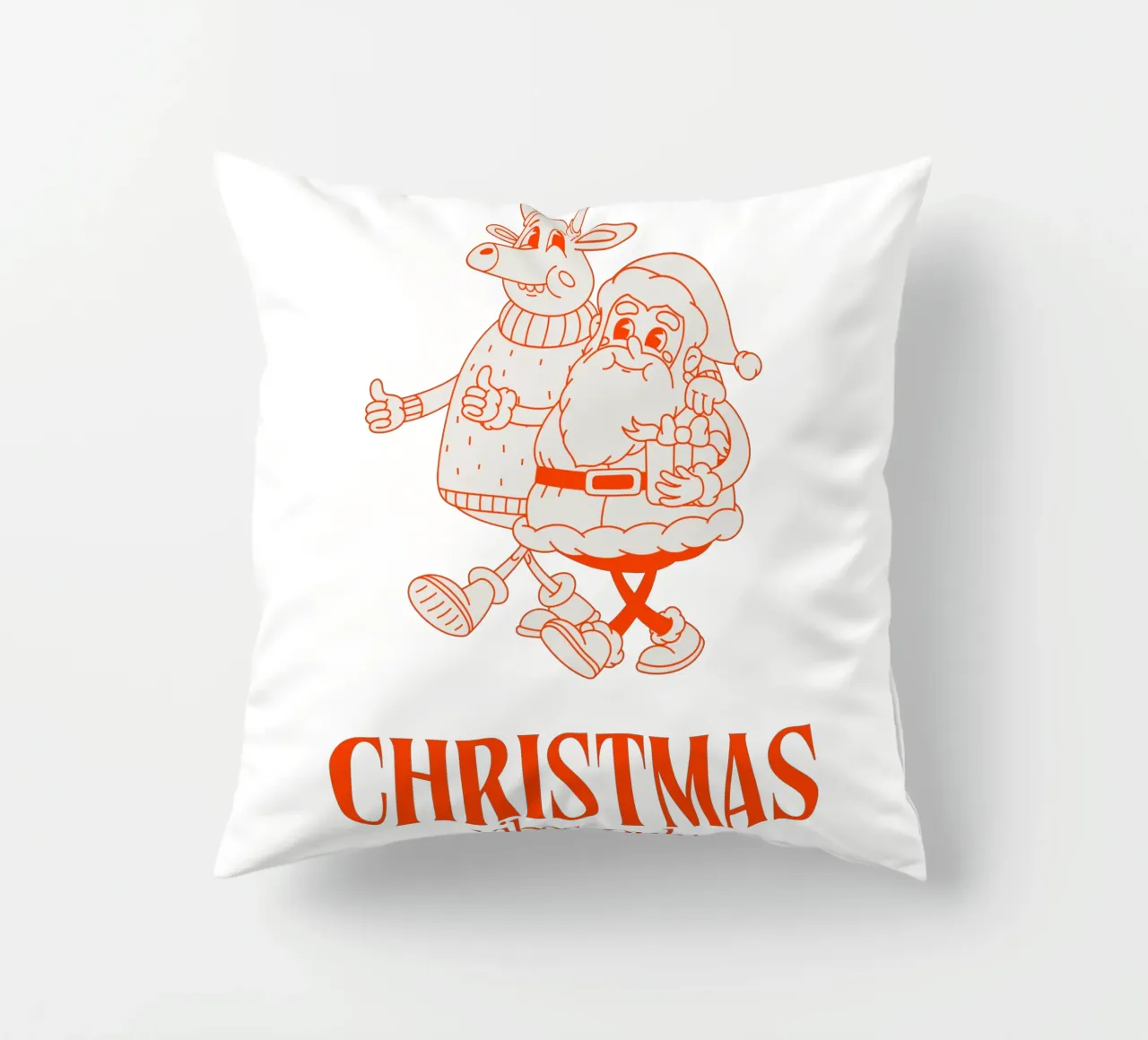 CHRISTMAS VIBES ONLY cuscino da Christmas Gift Shop