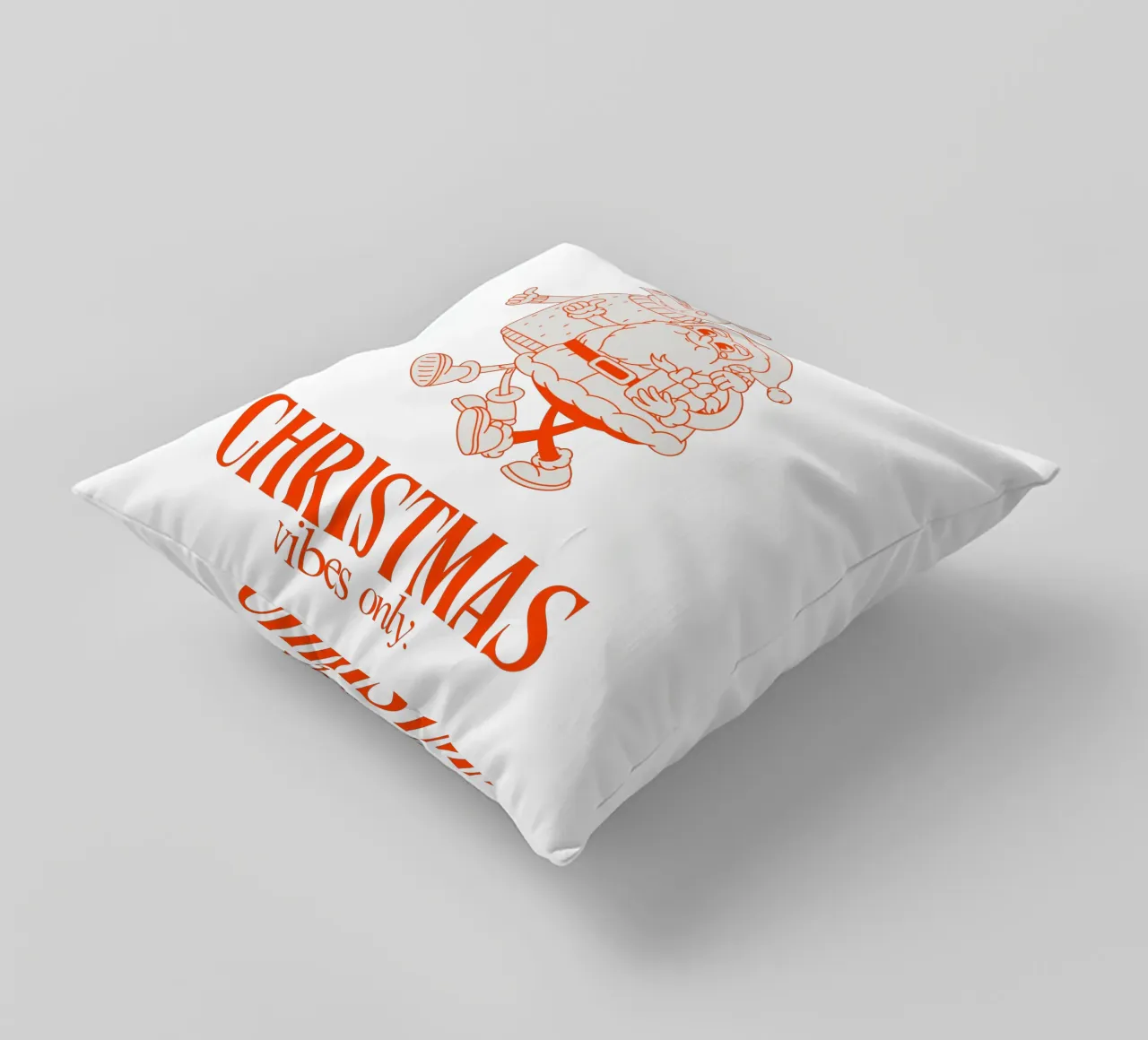 CHRISTMAS VIBES ONLY cuscino da Christmas Gift Shop