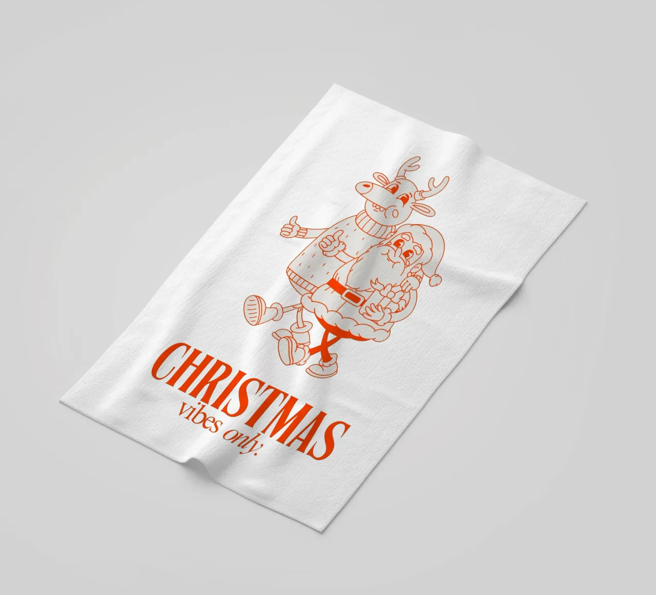 CHRISTMAS VIBES ONLY telo mare da Christmas Gift Shop