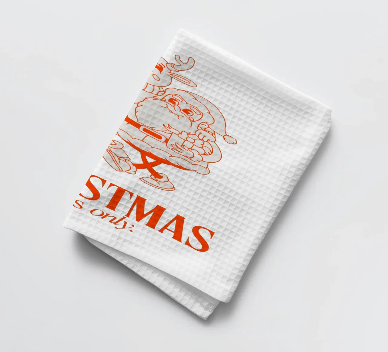 CHRISTMAS VIBES ONLY canovaccio da cucina da Christmas Gift Shop