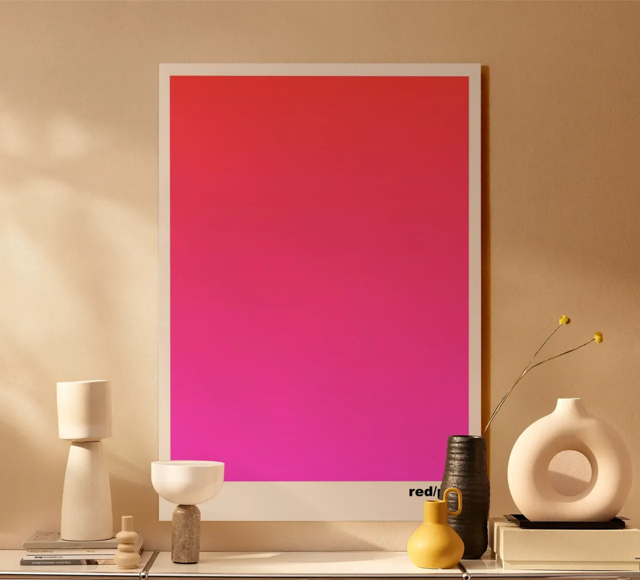 red/pink plexiglass da lookingforsunrays