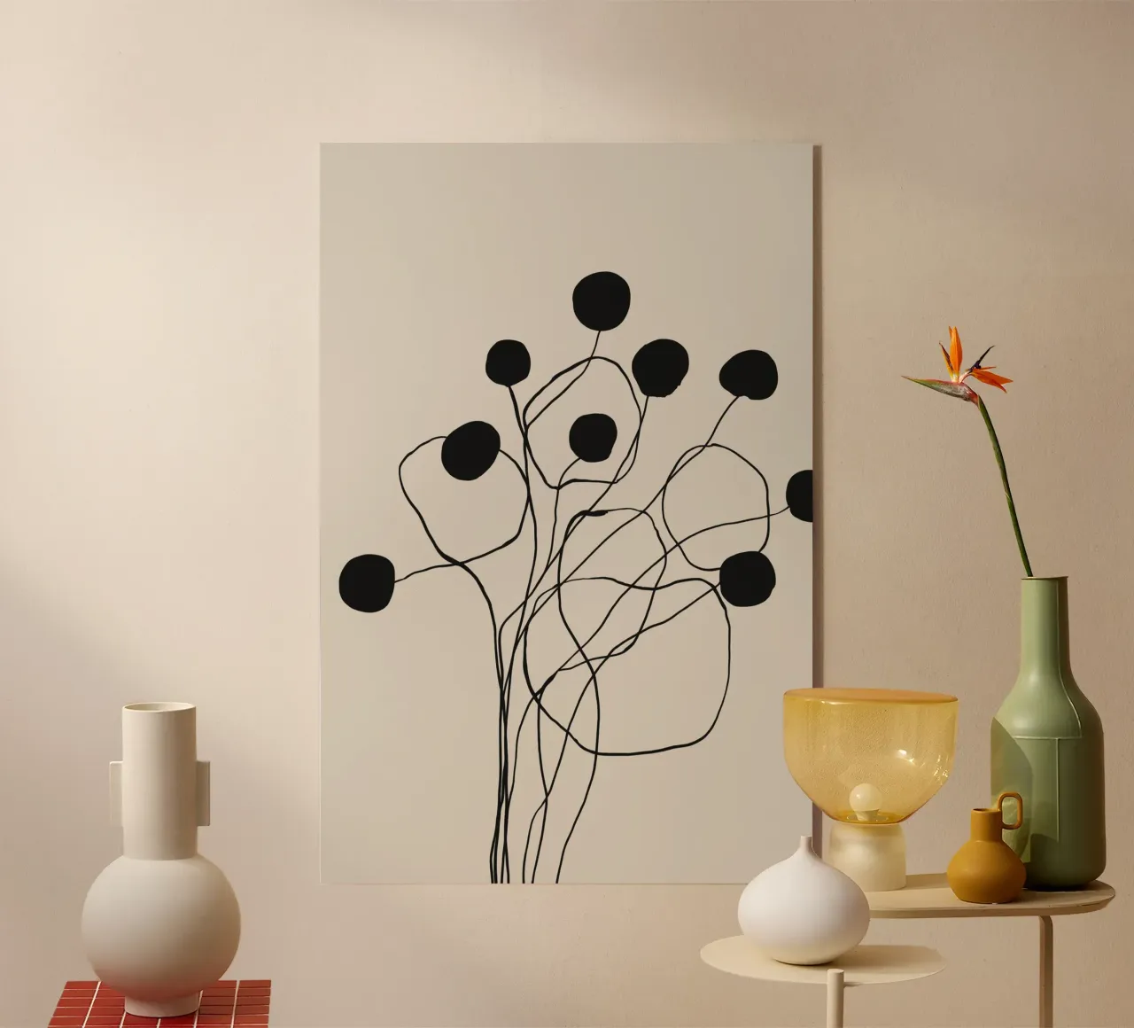 Echo Lines No 56 acrylic glass by treechild