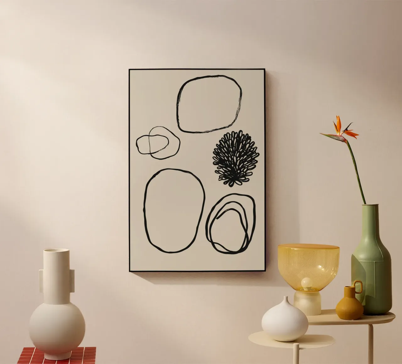 Echo Lines No 59 acrylic glass by treechild