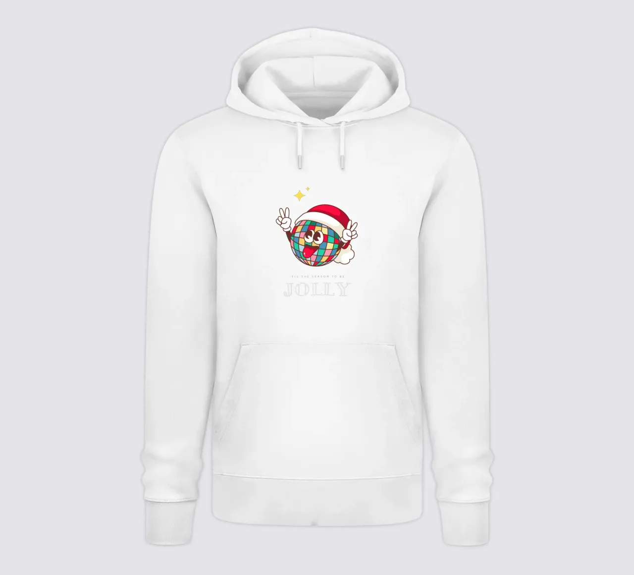 JOLLY felpa con cappuccio da Christmas Gift Shop
