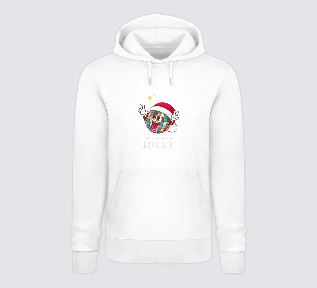 JOLLY felpa con cappuccio da Christmas Gift Shop