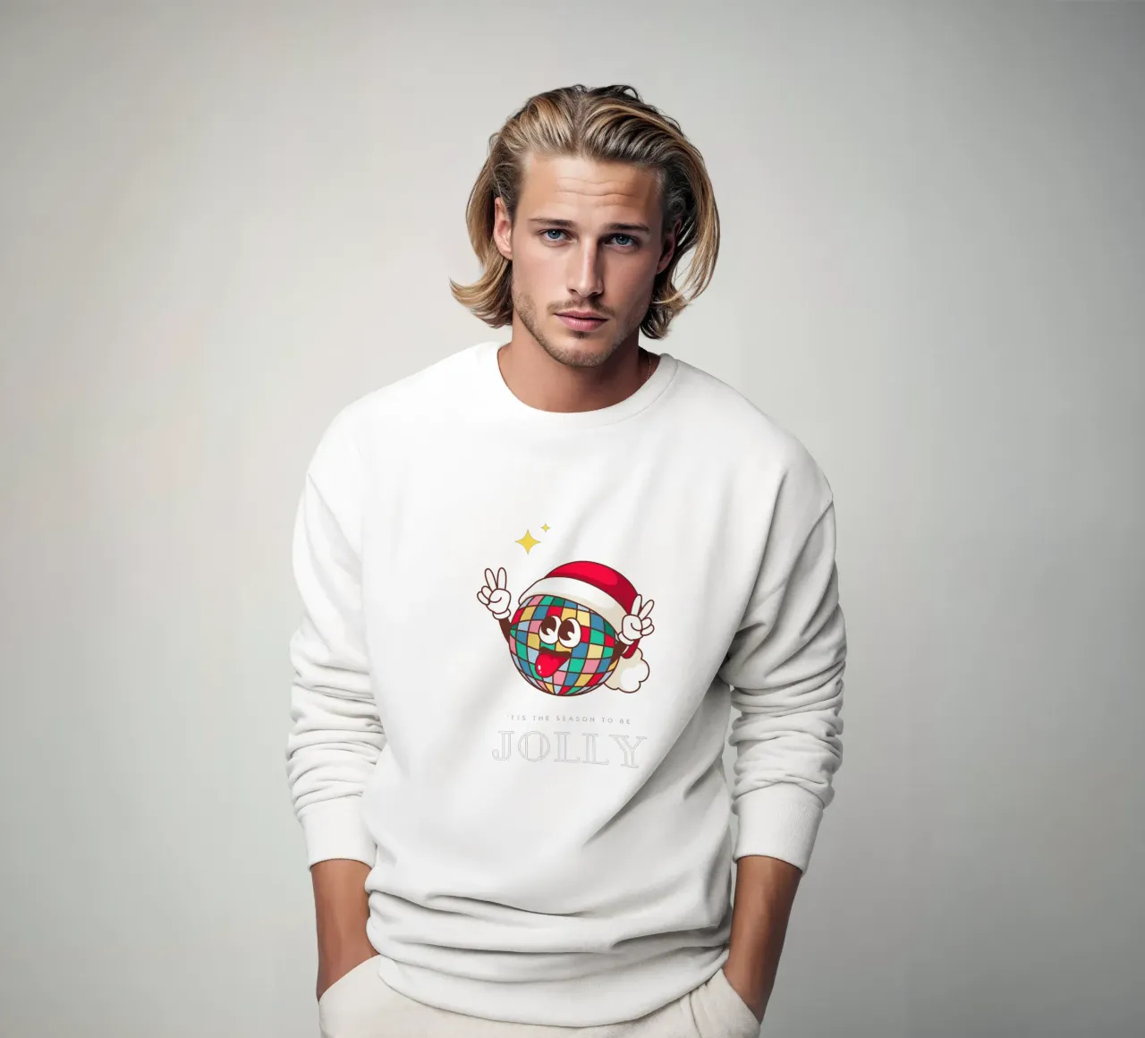 JOLLY felpa da Christmas Gift Shop