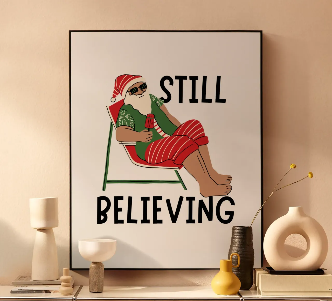 STILL BELIEVING plexiglass da Christmas Gift Shop