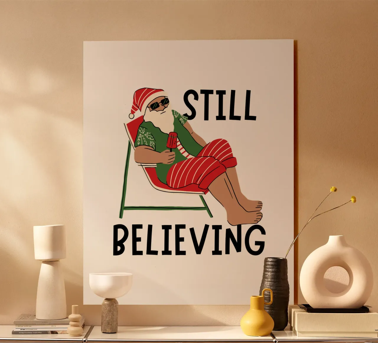 STILL BELIEVING plexiglass da Christmas Gift Shop