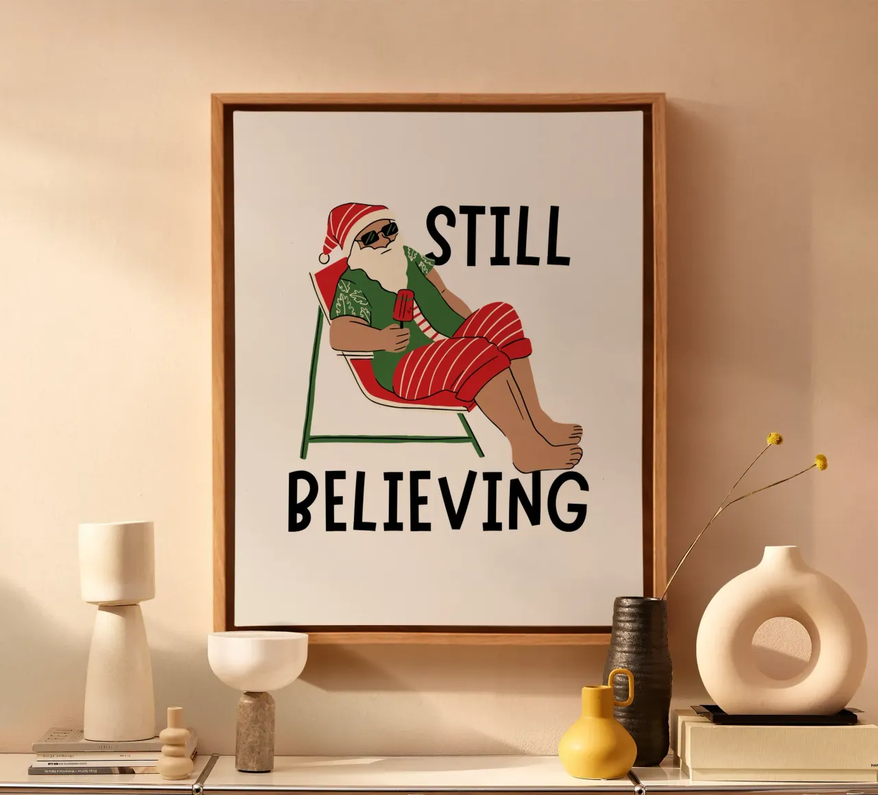 STILL BELIEVING canvas van Christmas Gift Shop