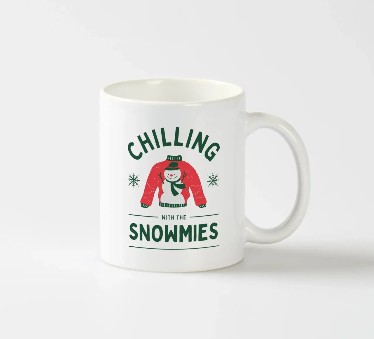 CHILLING WITH THE SNOWMIES tazza in ceramica da Christmas Gift Shop