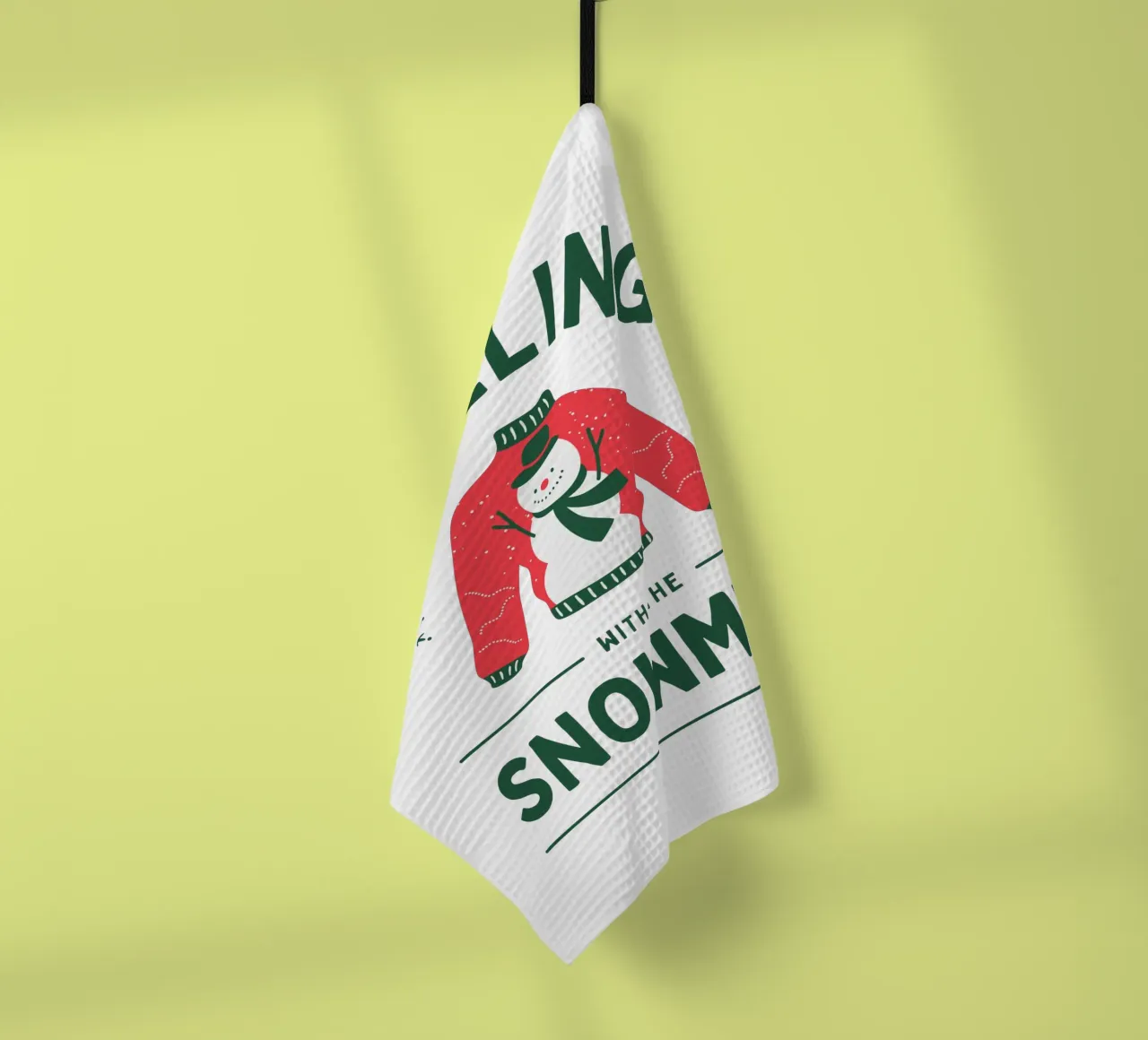 CHILLING WITH THE SNOWMIES canovaccio da cucina da Christmas Gift Shop