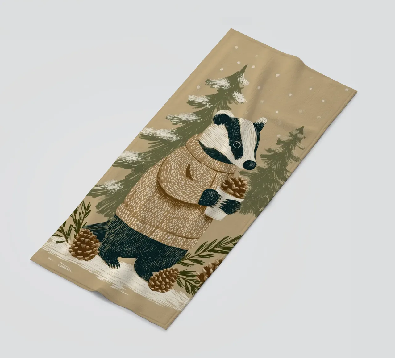 Winterdachs telo mare da Luna & Noctua