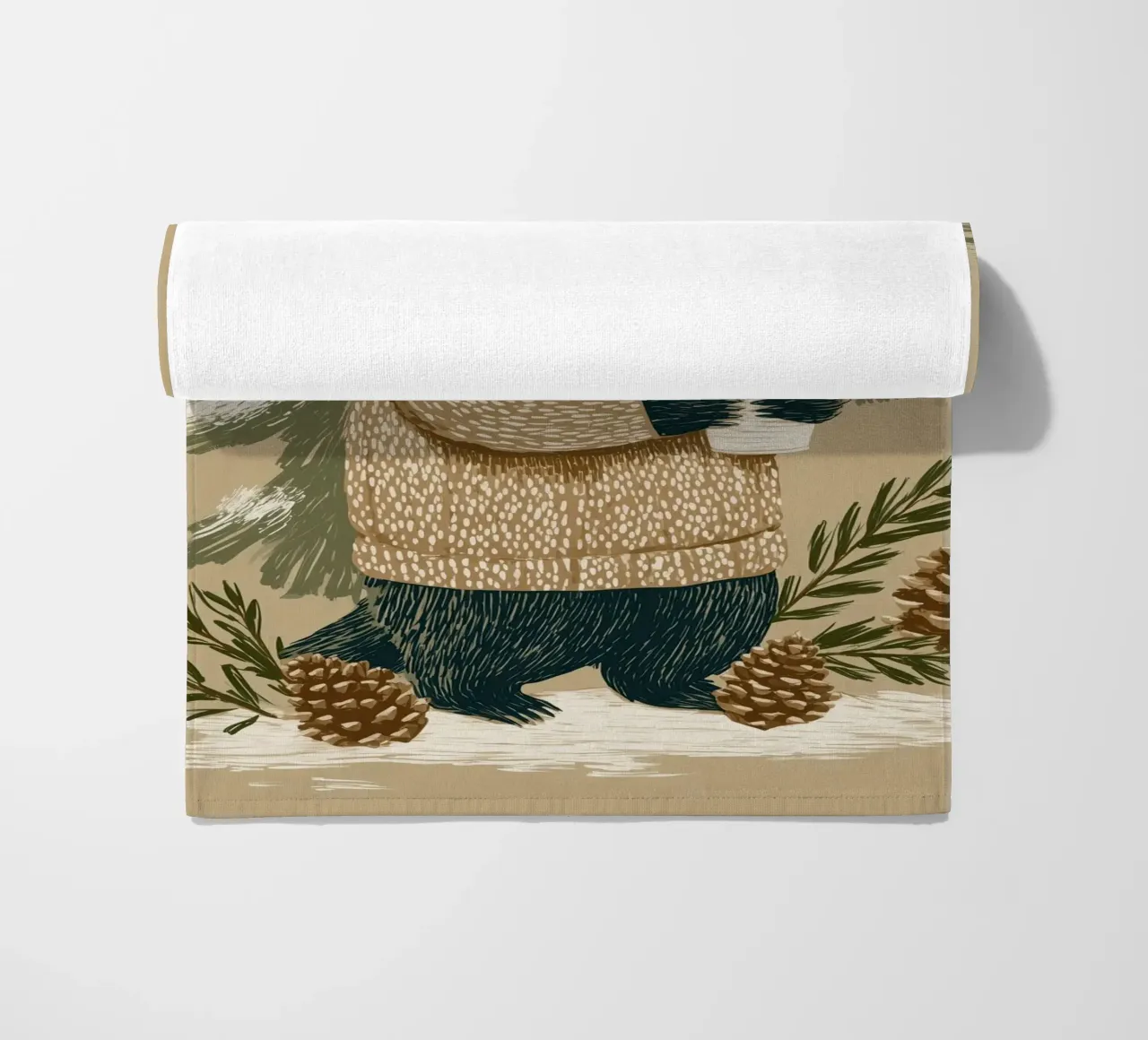 Winterdachs telo mare da Luna & Noctua