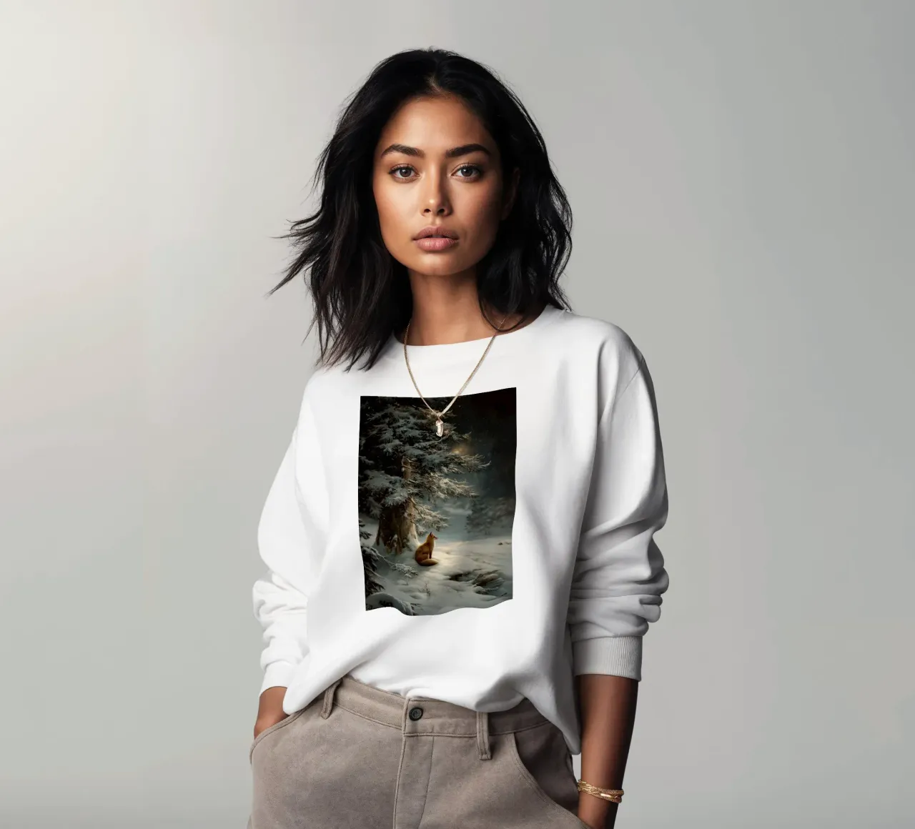 Winterfuchs sweatshirt by Luna & Noctua