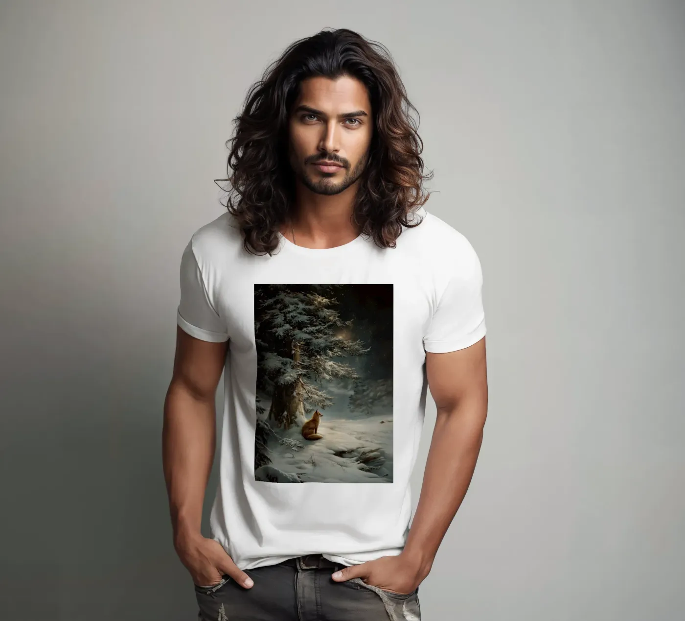 Winterfuchs t-shirt da Luna & Noctua