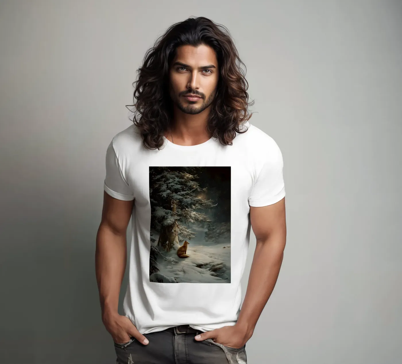 Winterfuchs t-shirt da Luna & Noctua