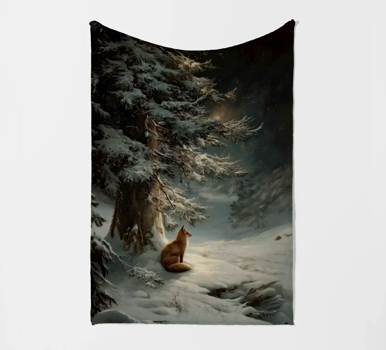 Winterfuchs fleecedeken van Luna & Noctua