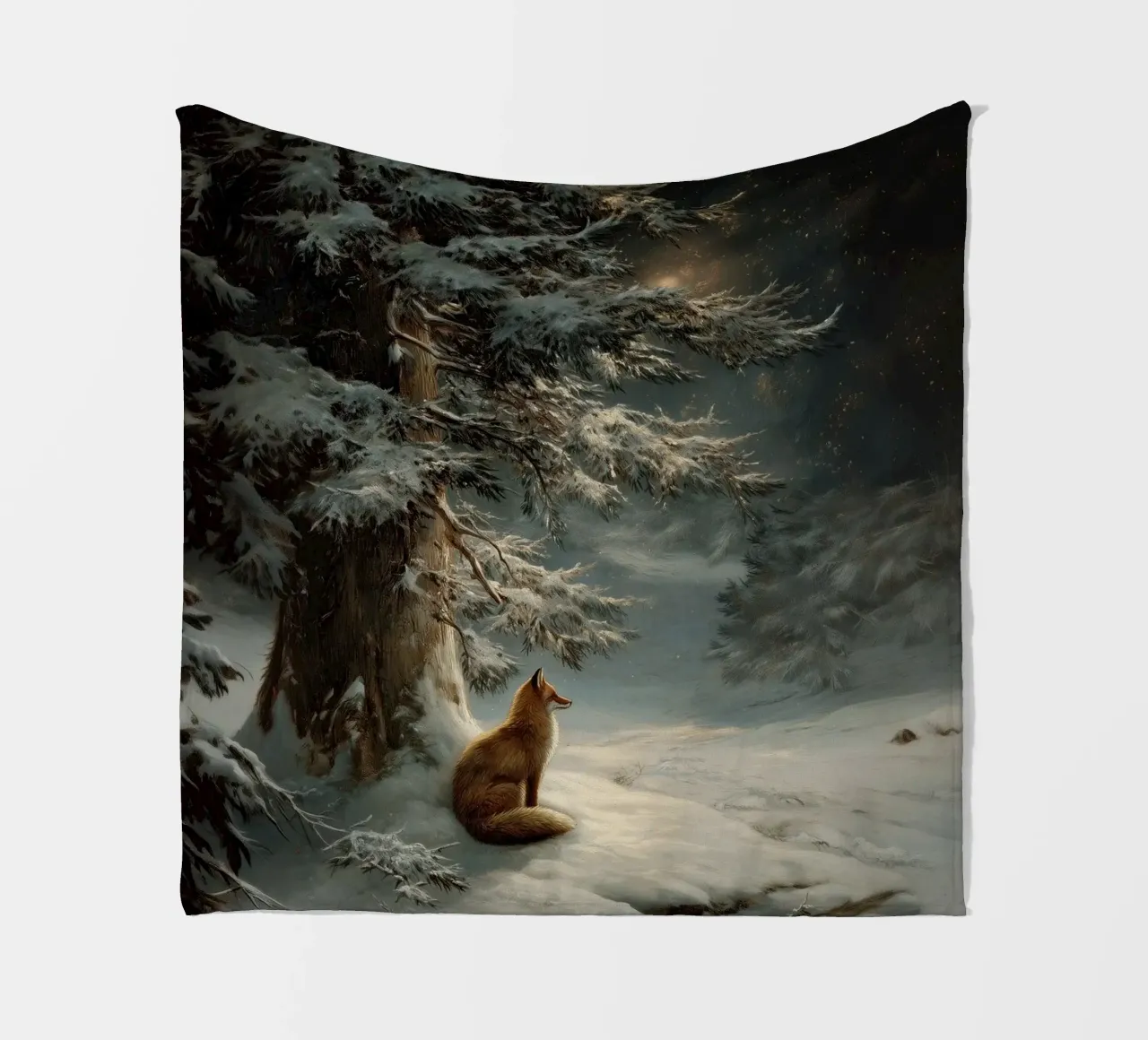 Winterfuchs fleecedeken van Luna & Noctua