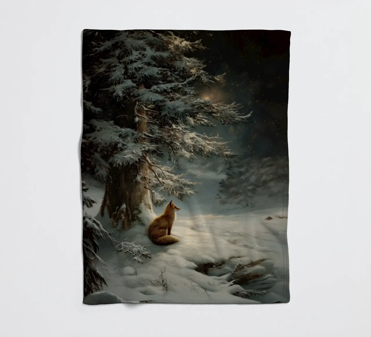 Winterfuchs fleecedeken van Luna & Noctua