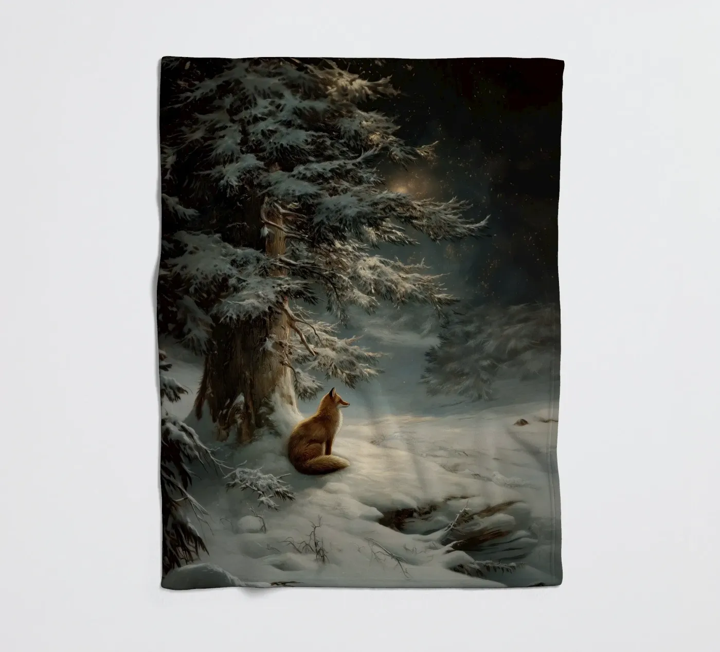 Winterfuchs fleecedeken van Luna & Noctua