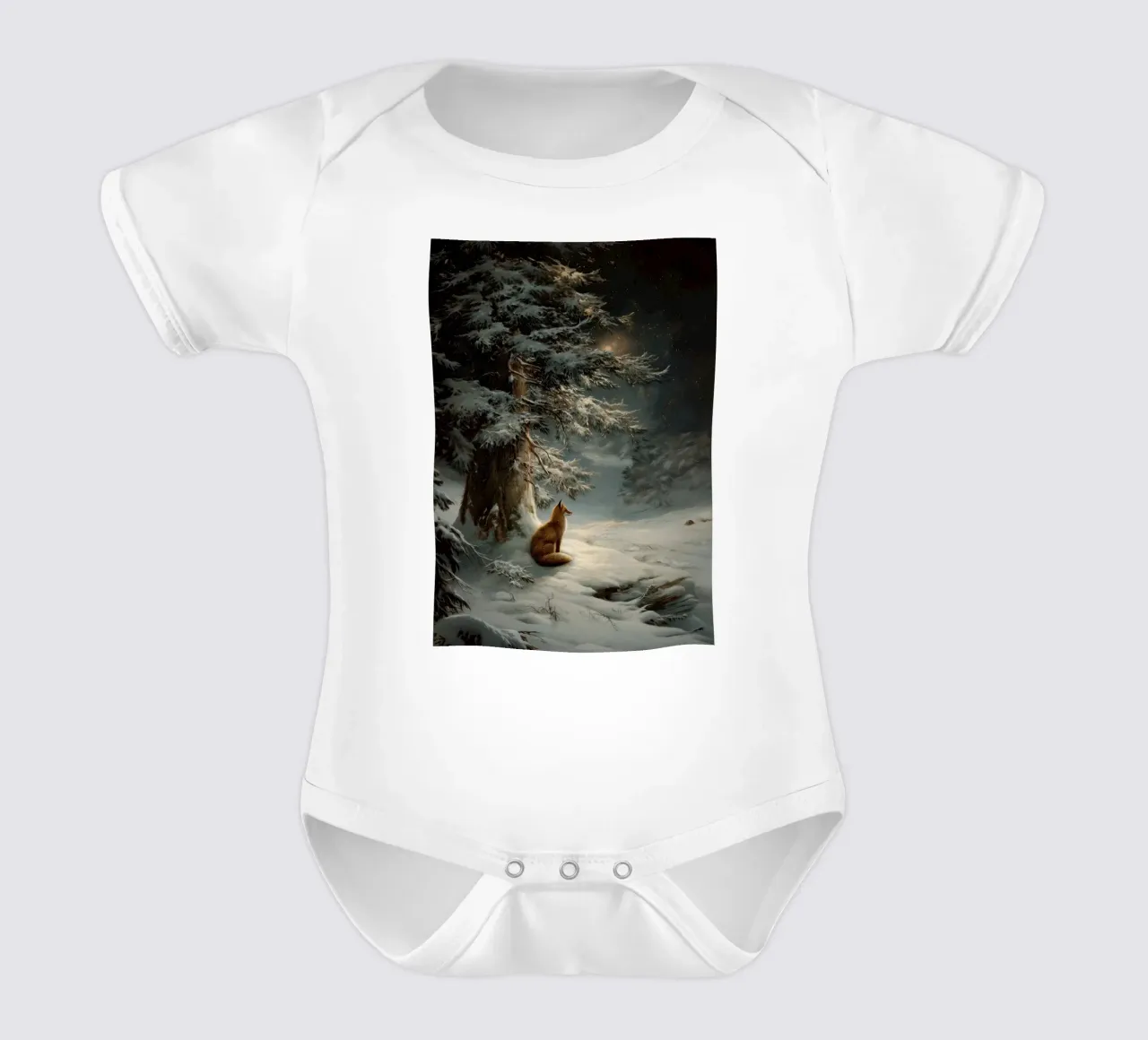 Winterfuchs body bébé de Luna & Noctua