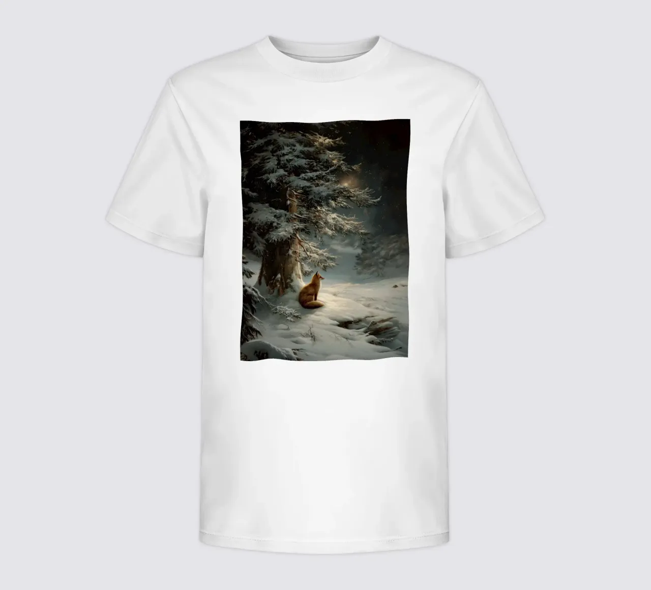 Winterfuchs t-shirt bambini da Luna & Noctua