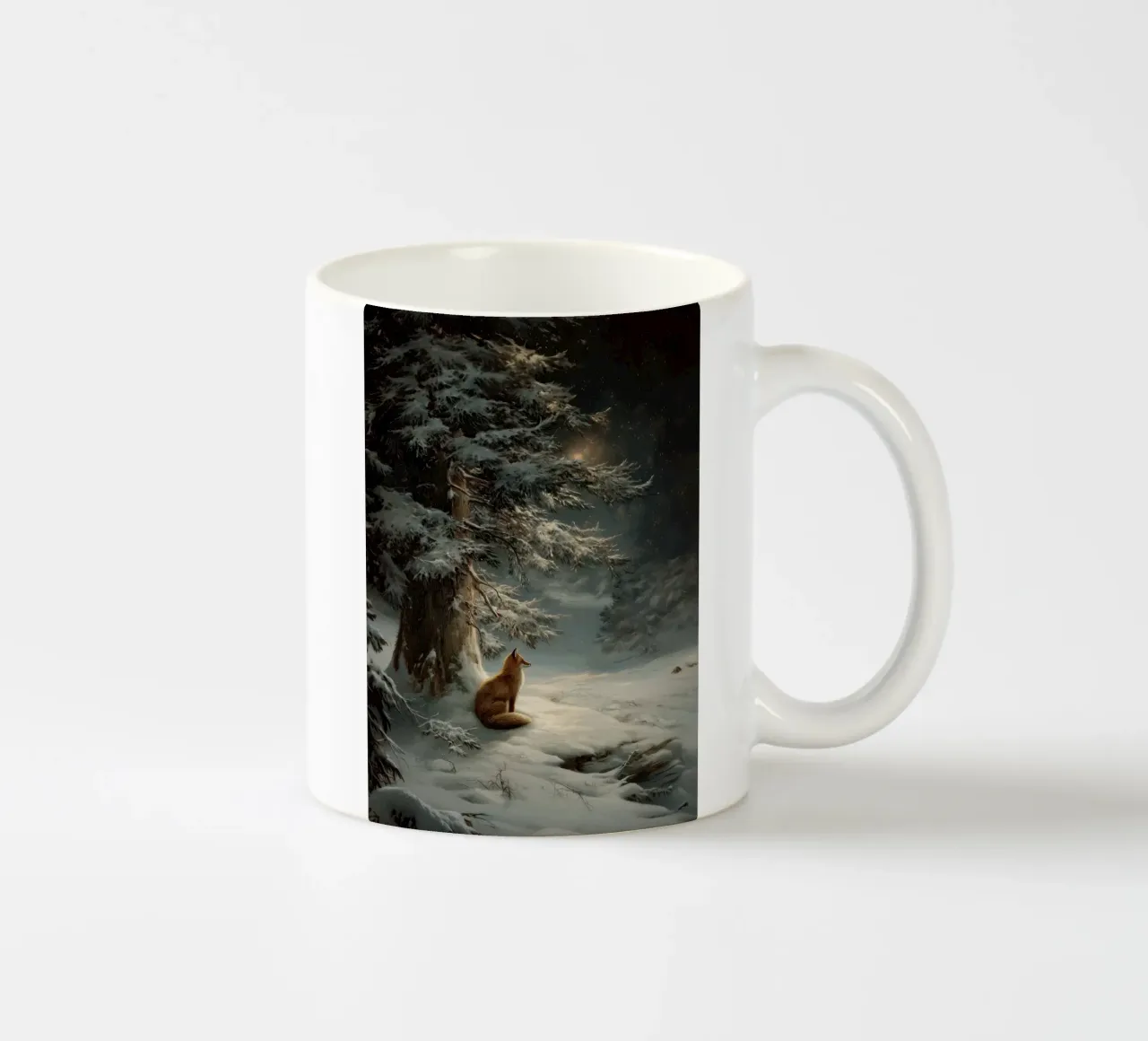 Winterfuchs ceramic mug by Luna & Noctua