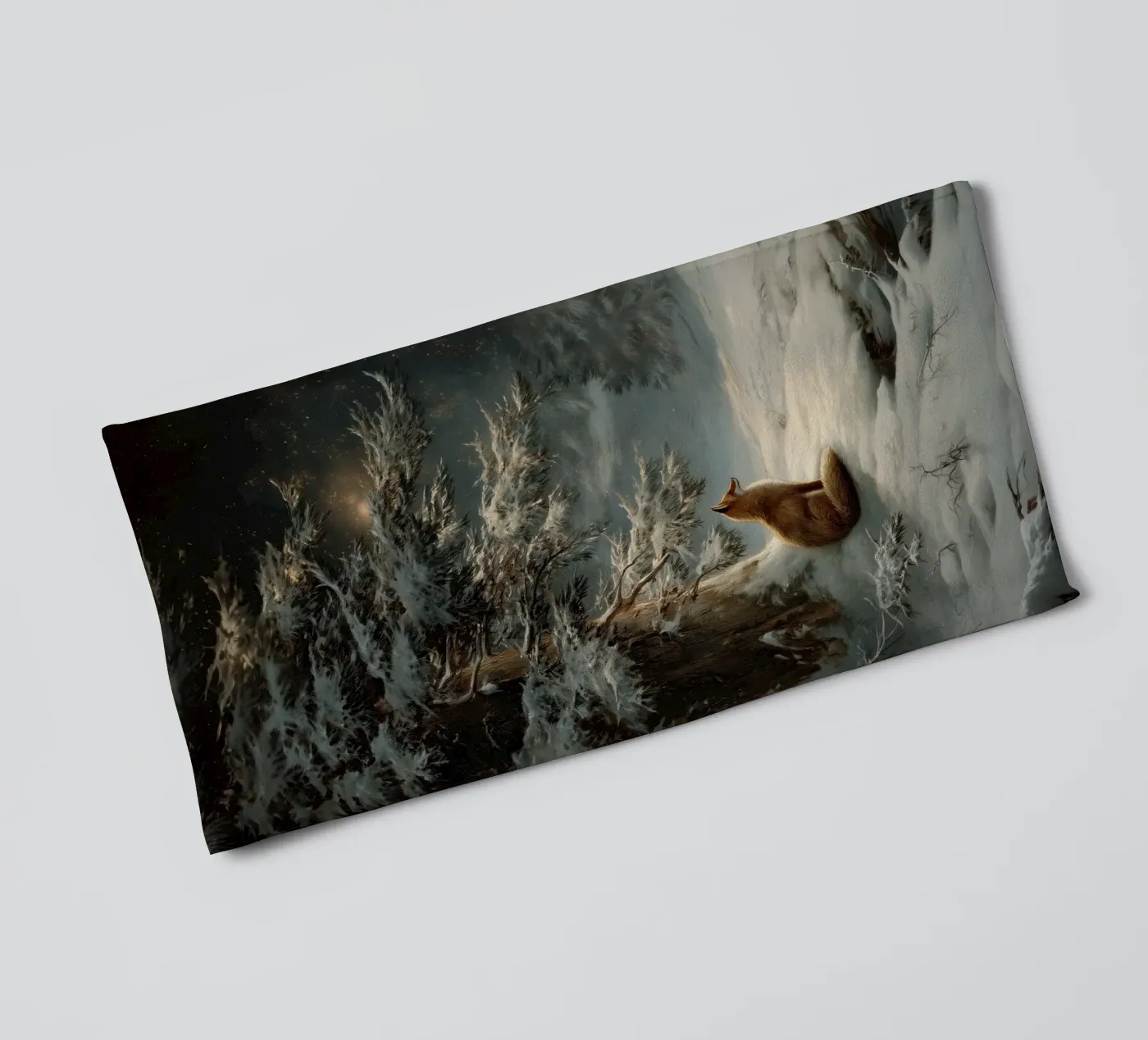 Winterfuchs badhanddoek van Luna & Noctua