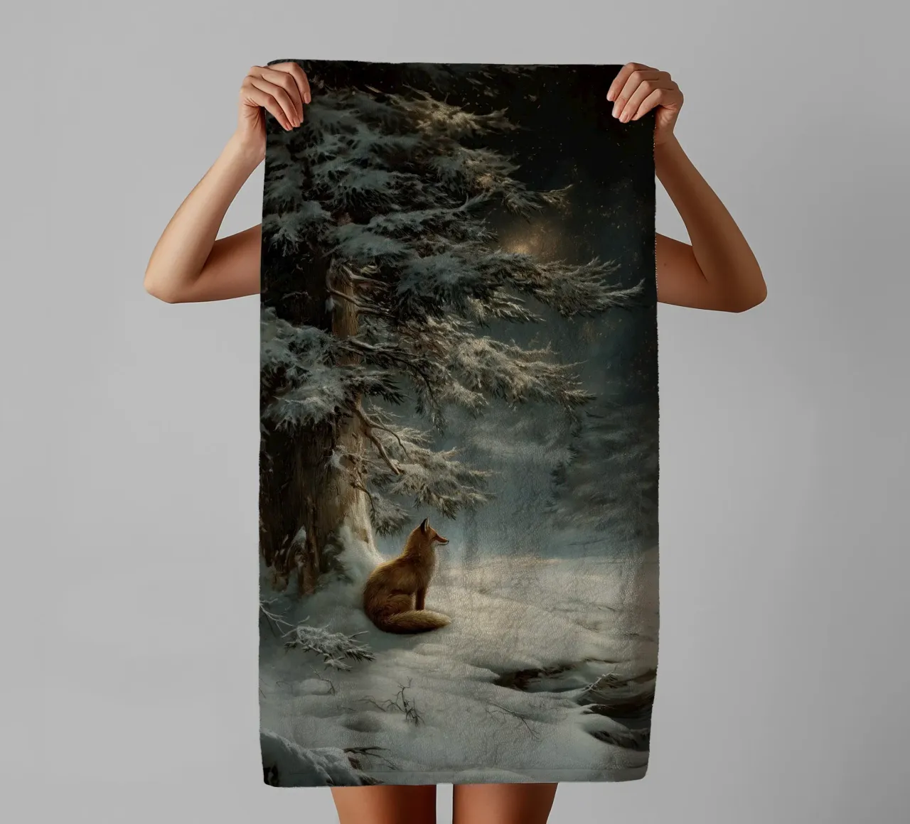 Winterfuchs towel by Luna & Noctua